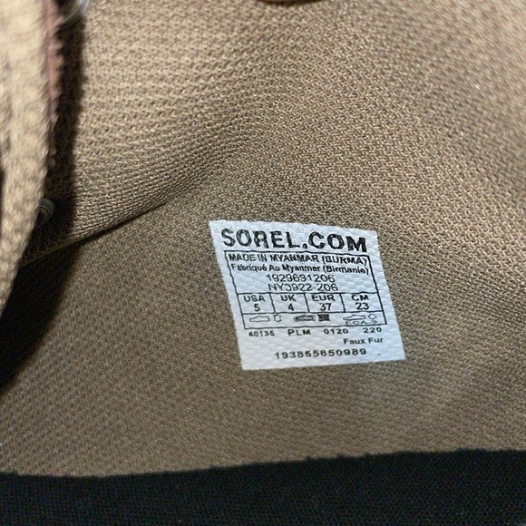 SOREL Out N About Conquest Boot Youth 5 Women’s 6.5 - Picture 9 of 12